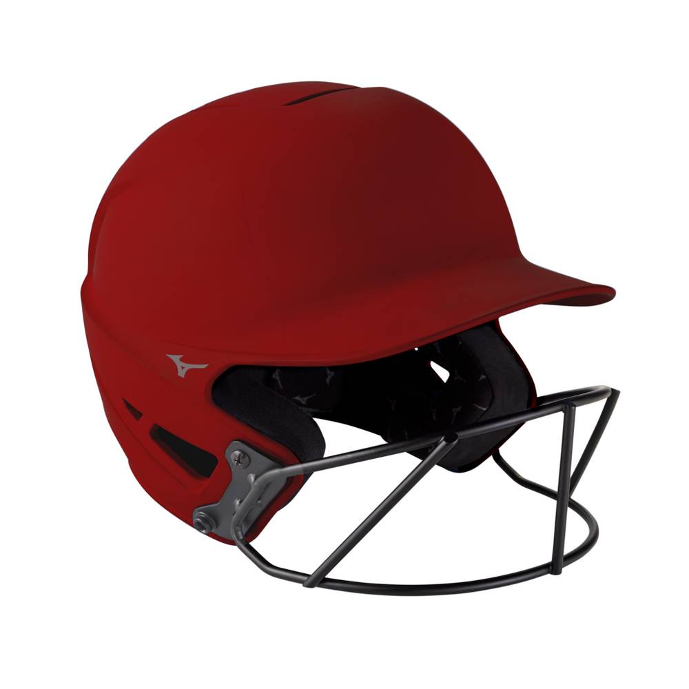 Casco Mizuno F6 Fastpitch Softball Batting Donna - Rosse - 13895-JTSY